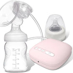 Portable Breast Feeding Pump Nursing Breast Massage With 2 Modes And 9 Suction Levels