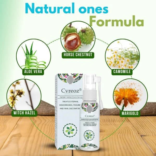 🔥Hot Sell - 50% OFF🔥Cvreoz® Herbal Hemorrhoid Spray