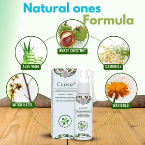 🔥Hot Sell - 50% OFF🔥Cvreoz® Herbal Hemorrhoid Spray