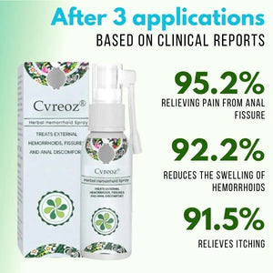 🔥Hot Sell - 50% OFF🔥Cvreoz® Herbal Hemorrhoid Spray