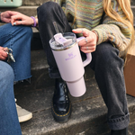 STENLEY Quencher H2.0 Water, Iced Tea or Coffee (Orchid, 40 oz)