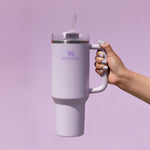 STENLEY Quencher H2.0 Water, Iced Tea or Coffee (Orchid, 40 oz)